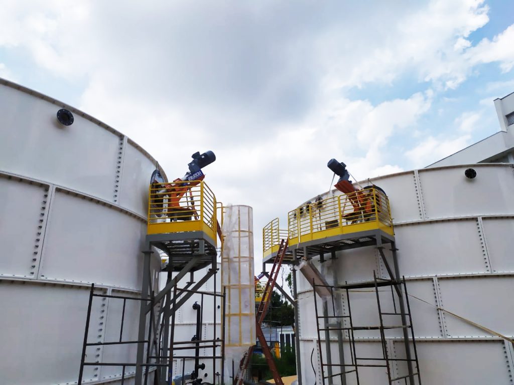 Agitador i9Tech para biodiesel em tanque